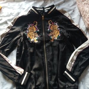 H&M Tiger Embroidered Jacket